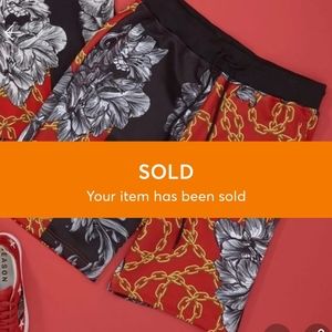 🚫Sold!🚫Baroque Gold Chain Links Shorts M,L